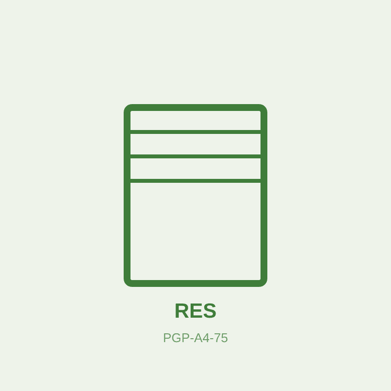 Resma A4 75g PagePro