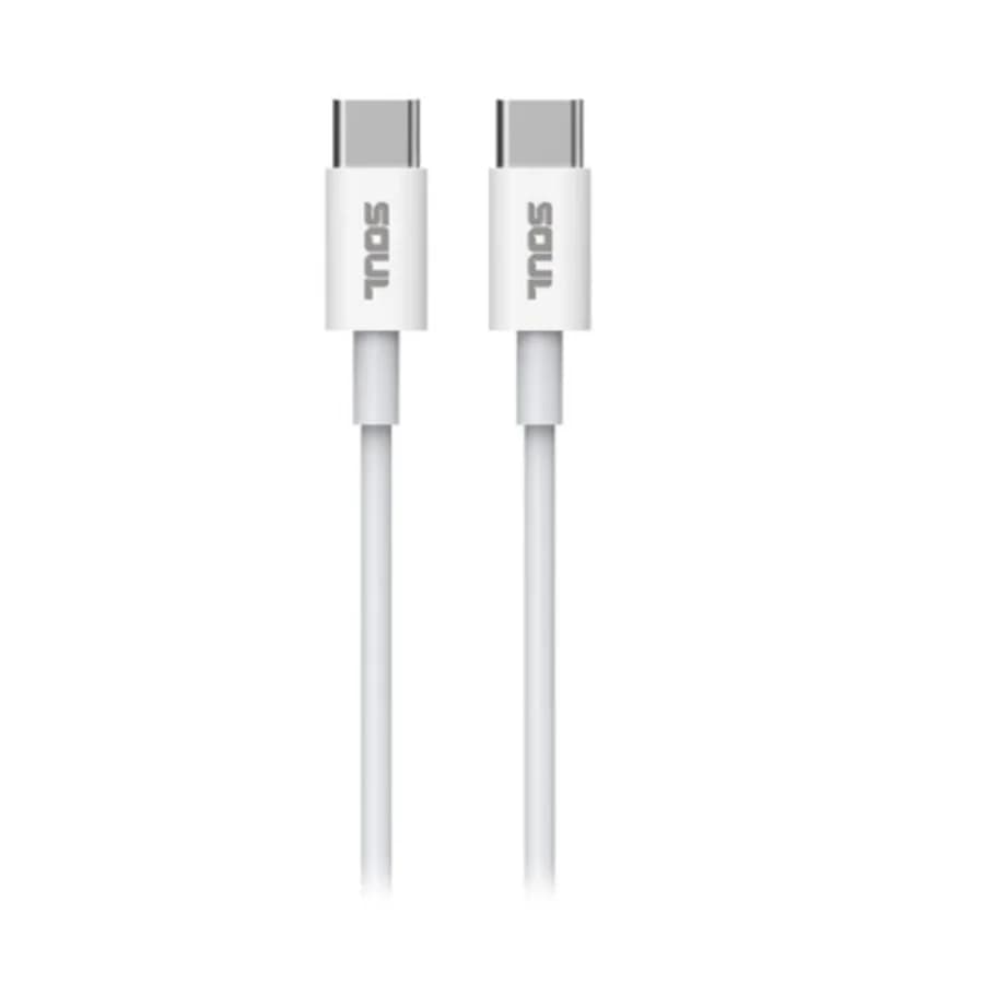 Cable Classic USB-C a USB-C PD 2 Mt Blanco