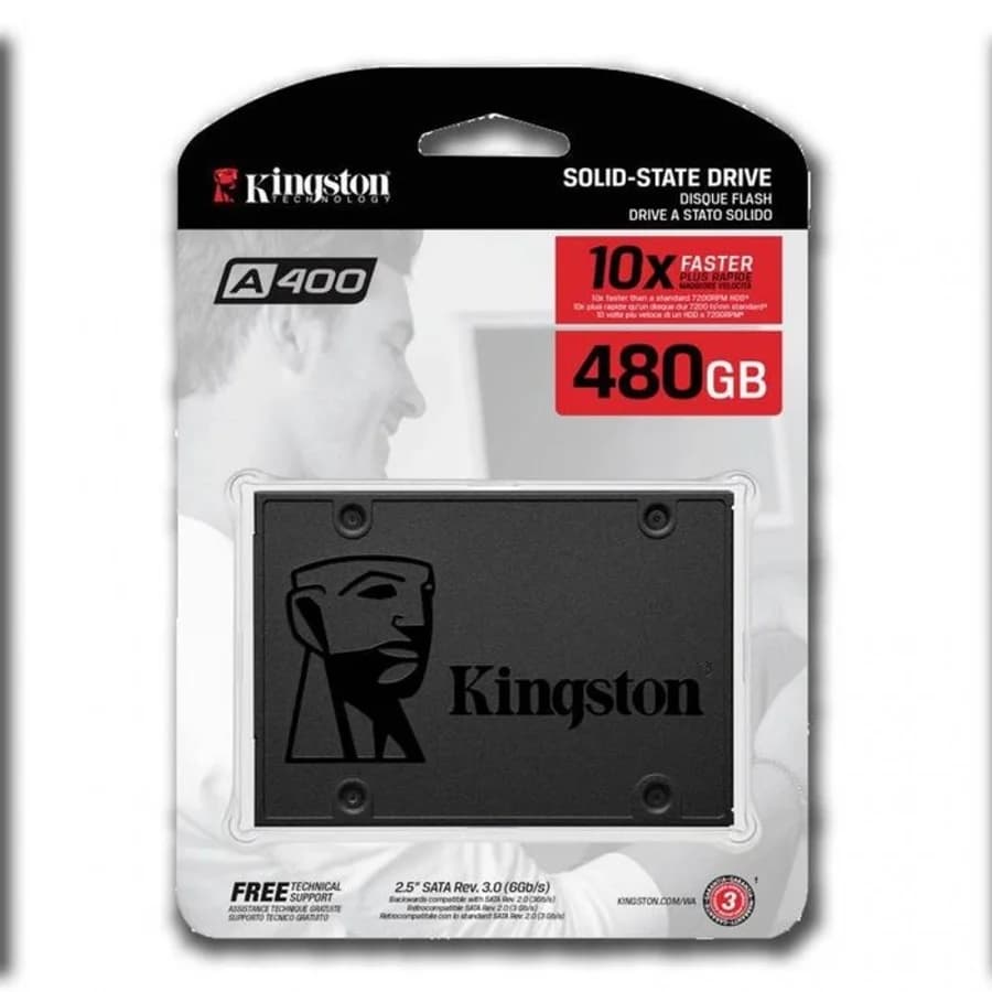 Disco SSD Kingston A400 SATA Interno 7 mm