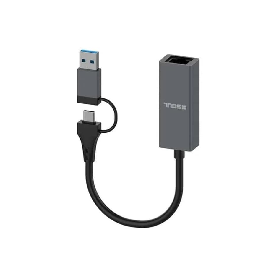Adaptador Ethernet USB 100 Mbps