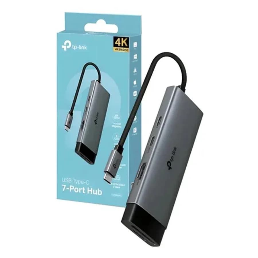 Hub USB-C 7 en 1 HDMI/SD/USB/USB-C TP-Link