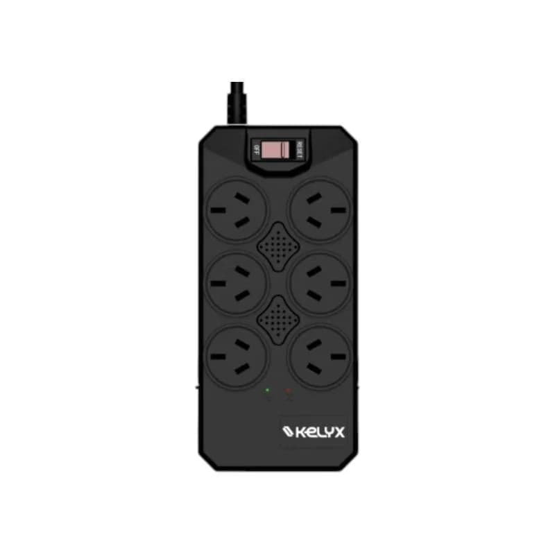 Estabilizador Kelyx 6 Tomas 600W Surge Protection 150-270V